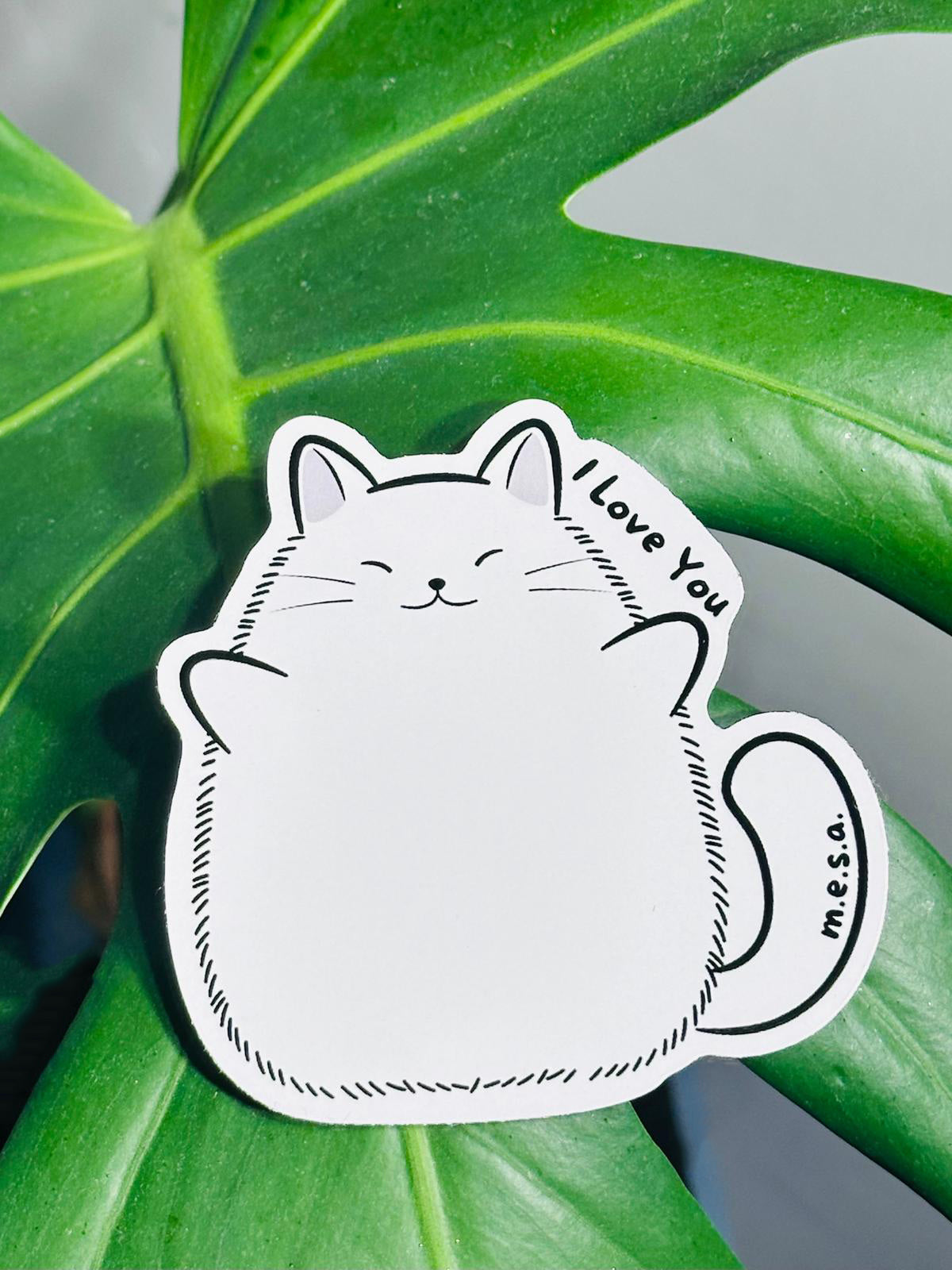 "I Love You" Waterproof Vinyl Sticker