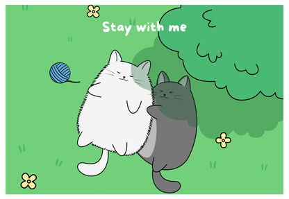 "Stay With Me" Thank You Card